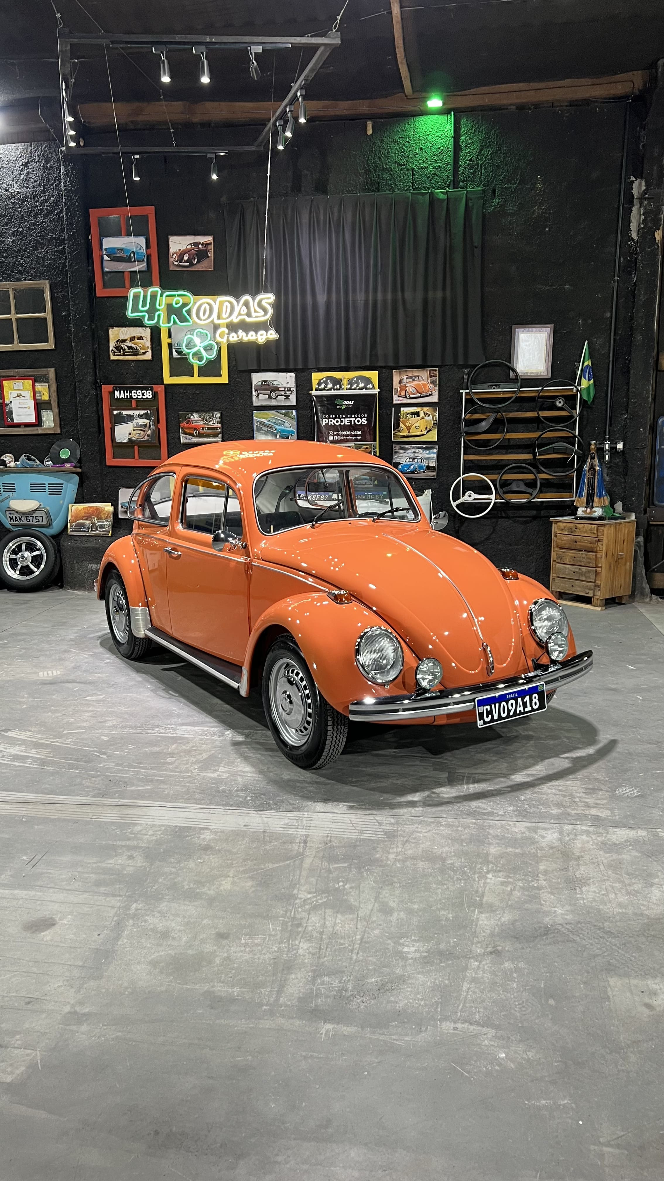 Projeto - VW Fusca 1971 Laranja Bittersweet + R$ 700,00