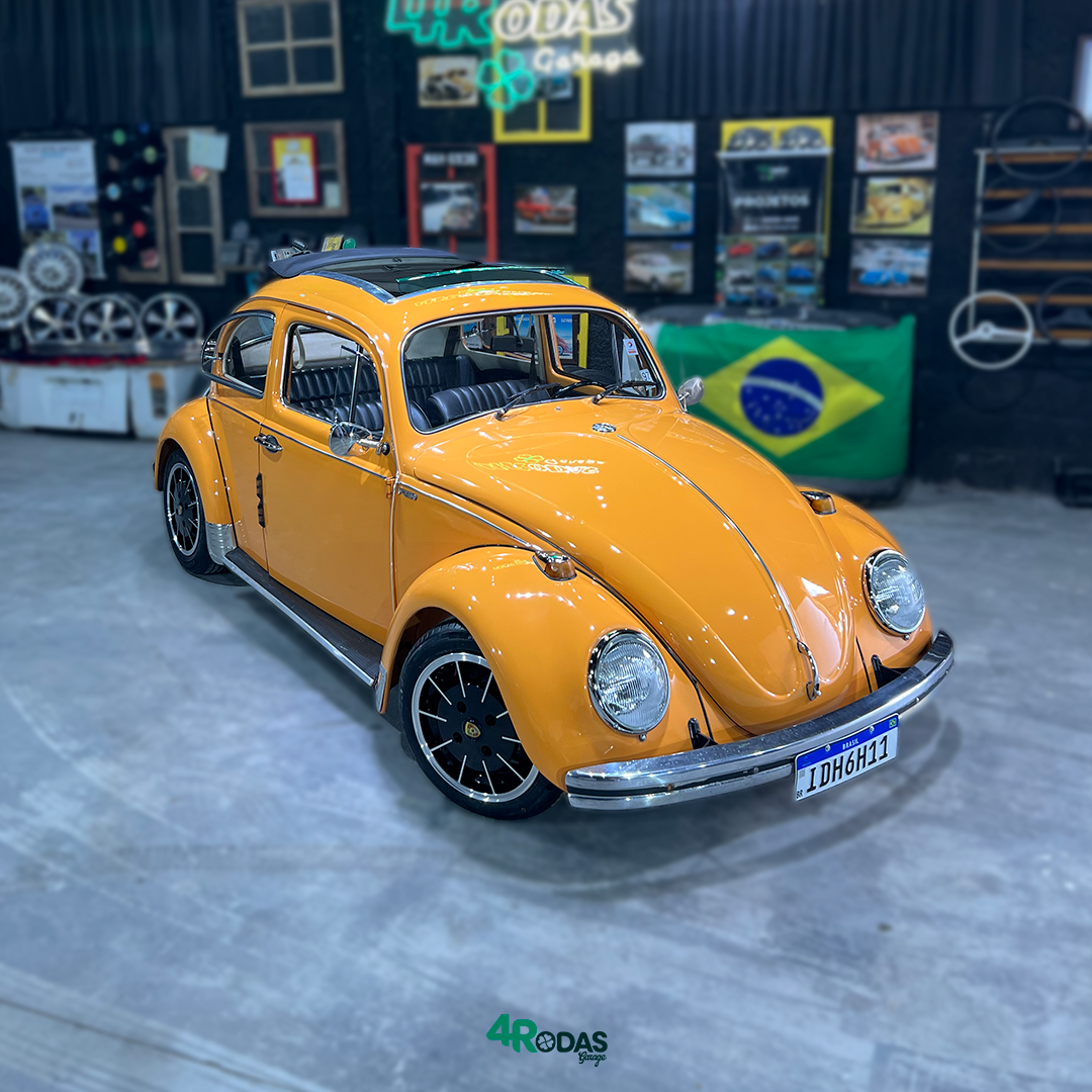 Projeto - VW Fusca 1972 1500cc Amarelo Manga + R$ 700,00