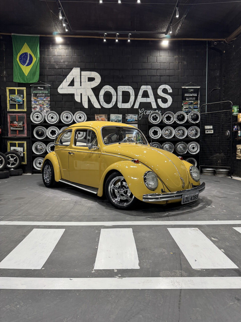 Projeto - VW Fusca 1972 - 1500cc - Amarelo Colonial + R$ 700,00