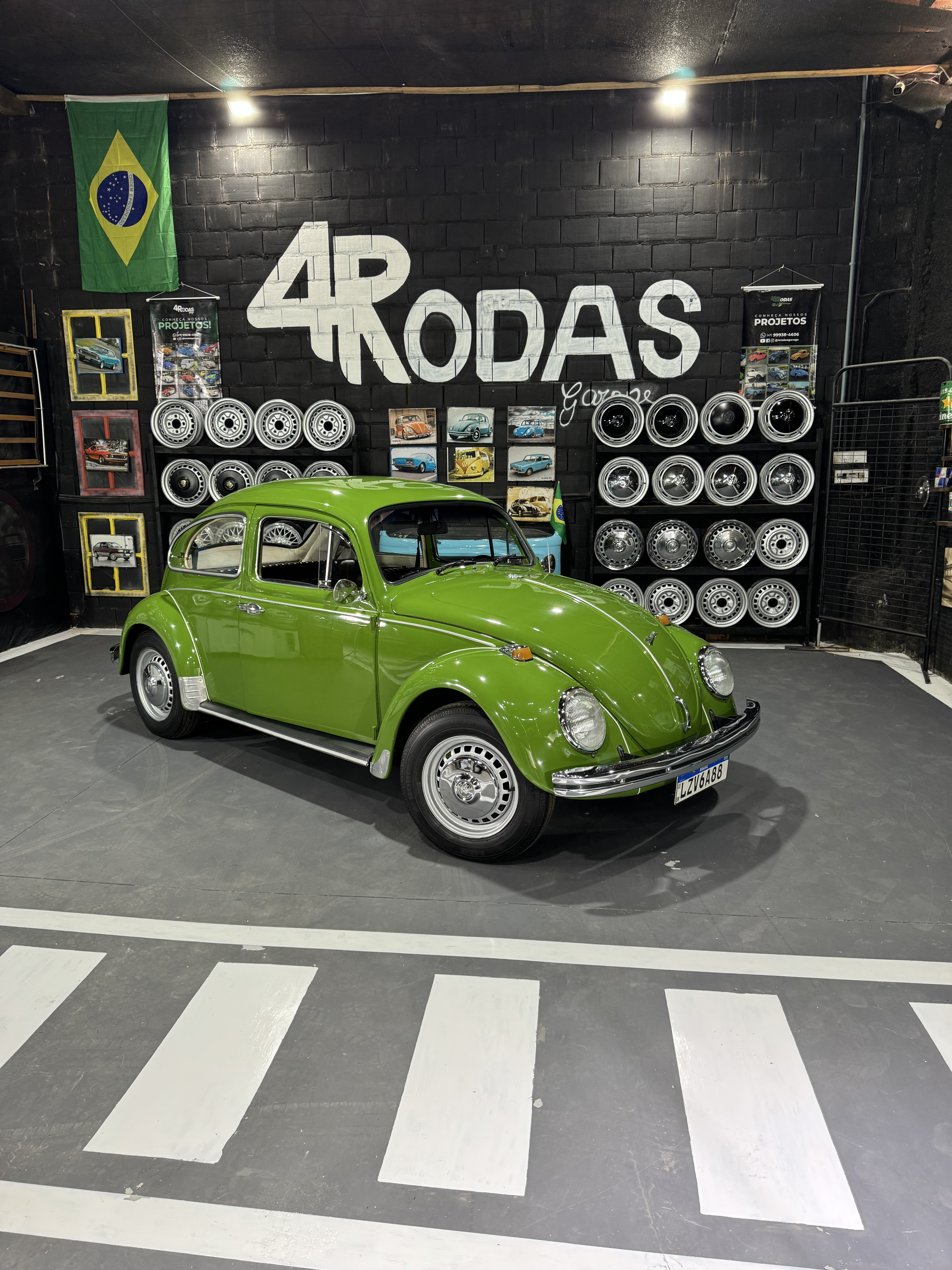 Rapidinha#6 – do PJ -  Fusca 1972 - Verde Guarujá