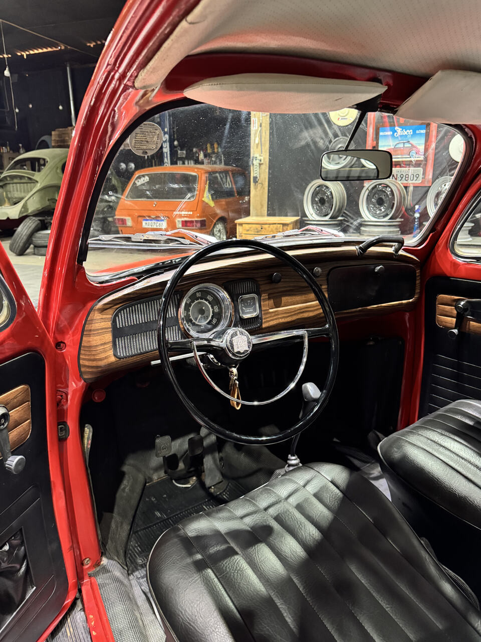 Projeto - VW Fusca 1972 - 1500cc - Vermelho Montana + R$ 700,00 - miniatura 2