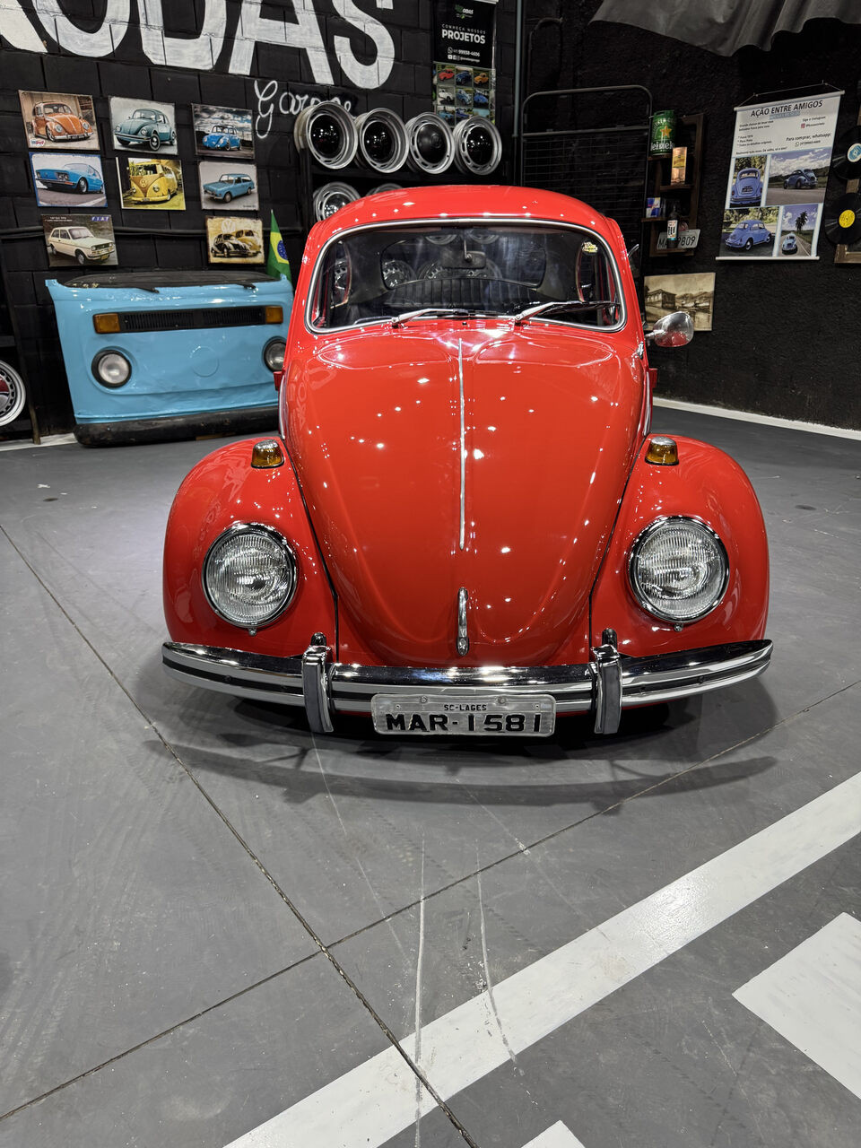 Projeto - VW Fusca 1972 - 1500cc - Vermelho Montana + R$ 700,00 (Para auxiliar nas despesas de transporte) - miniatura 4