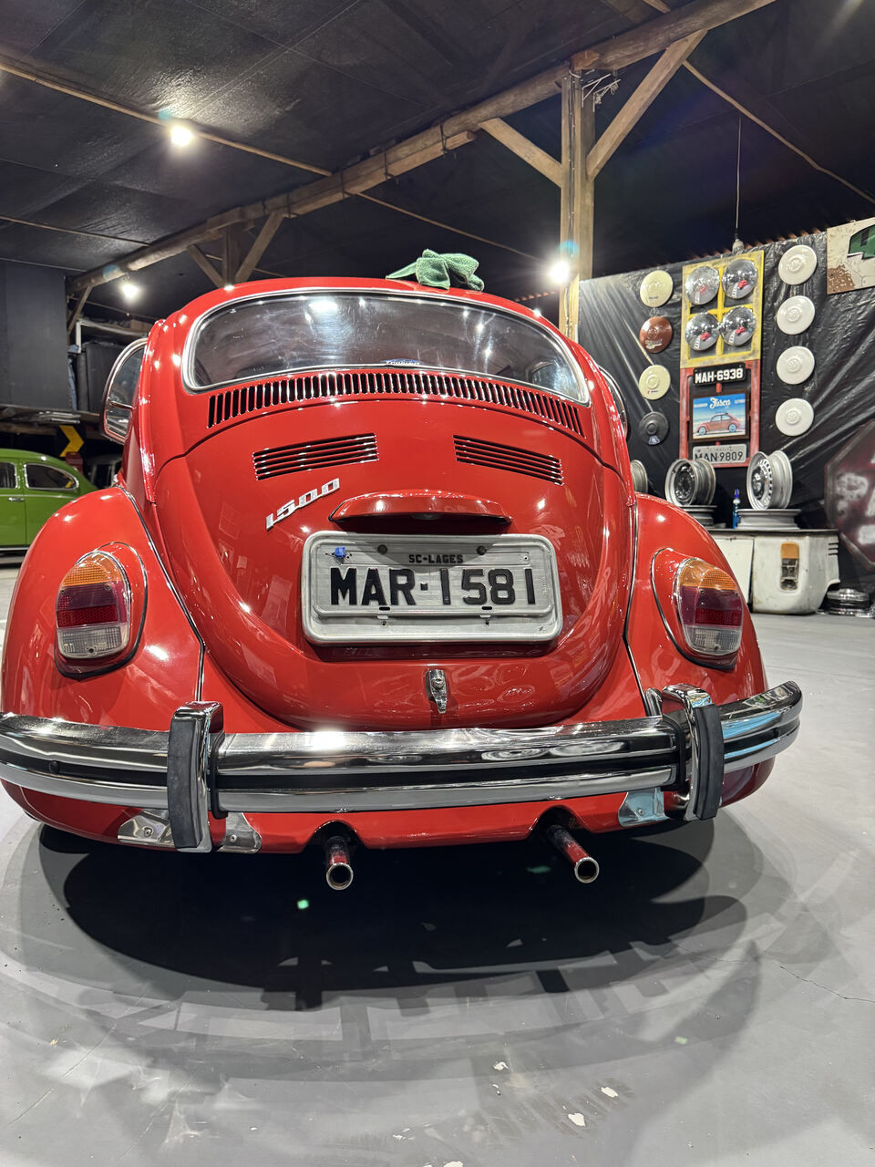 Projeto - VW Fusca 1972 - 1500cc - Vermelho Montana + R$ 700,00 (Para auxiliar nas despesas de transporte) - miniatura 5