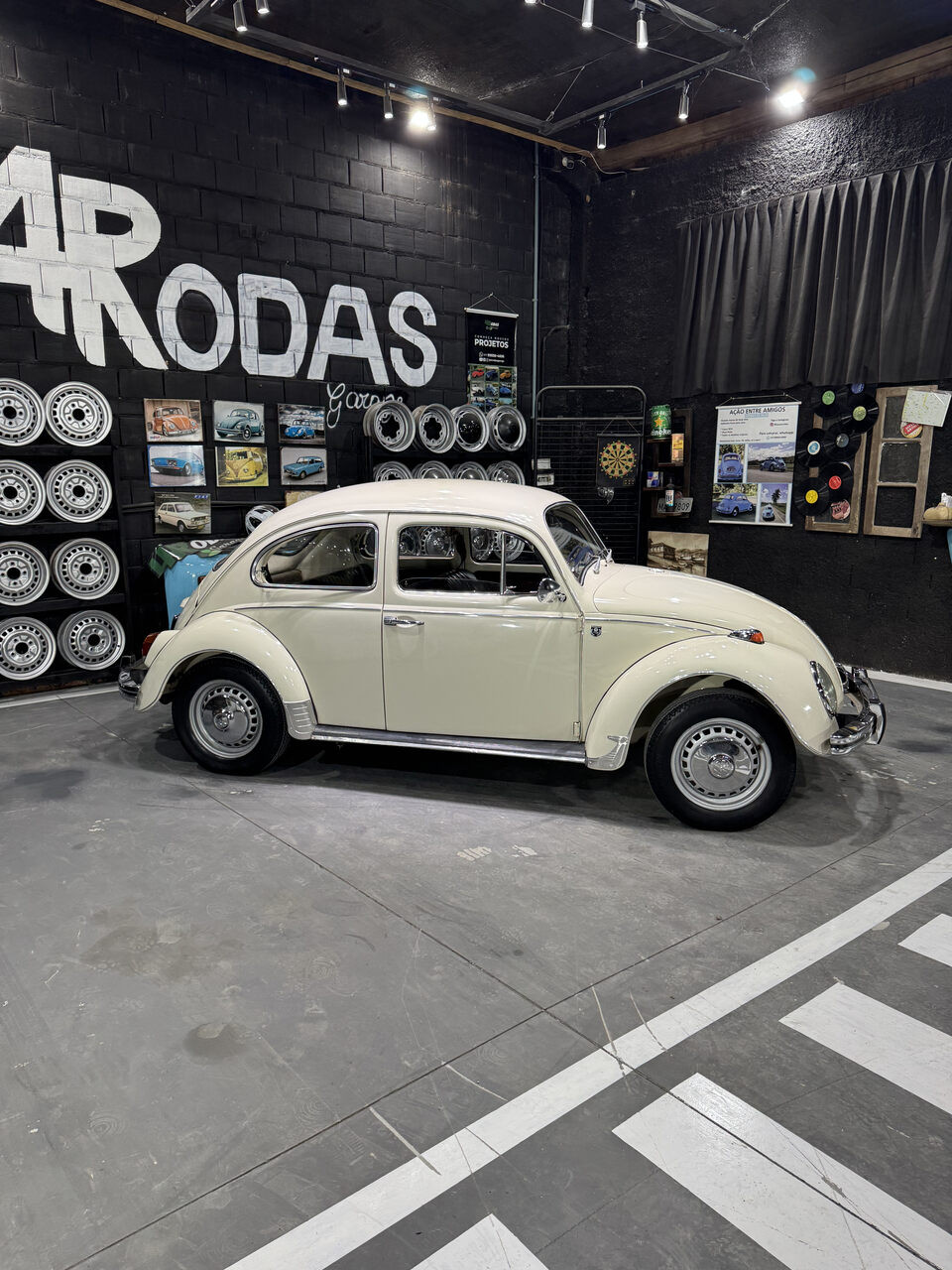Projeto - VW Fusca 1971 - 1500cc - Branco Lótus (Placa Preta) + R$ 700,00 (Para auxiliar nas despesas de transporte) - miniatura 4