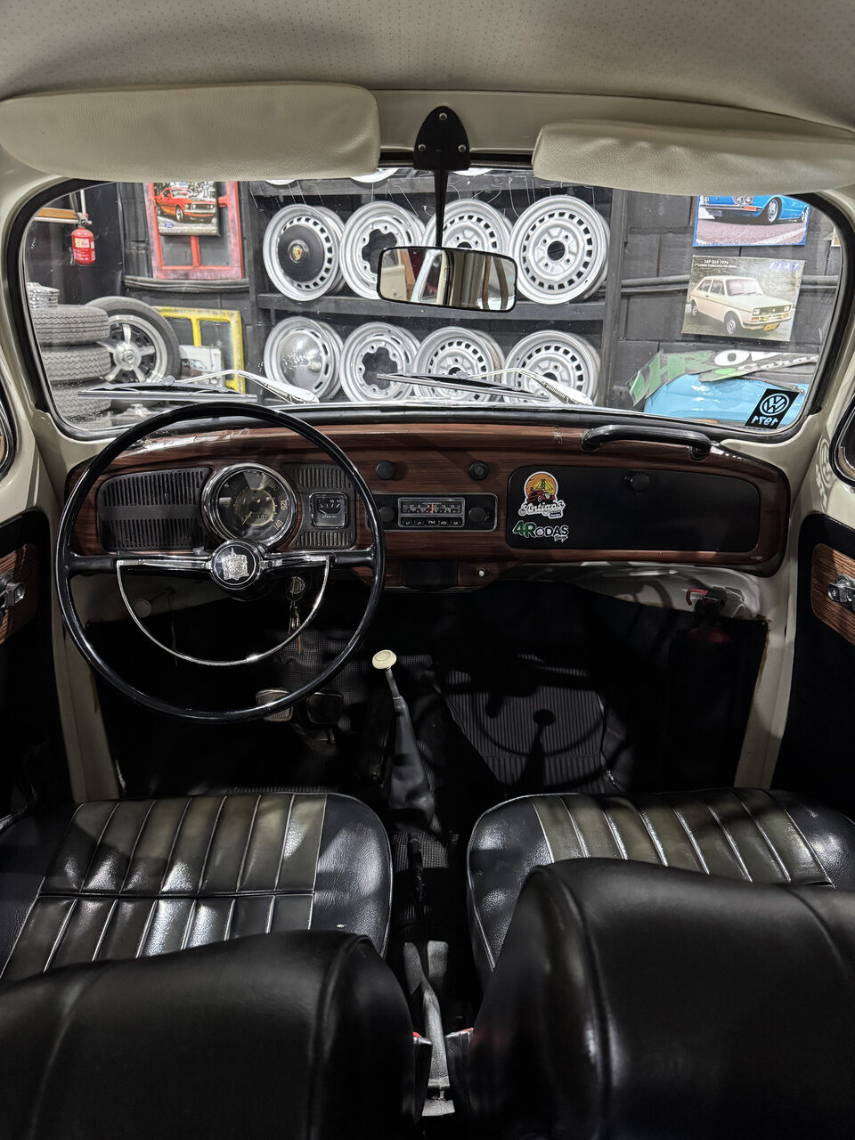 Projeto - VW Fusca 1971 - 1500cc - Branco Lótus (Placa Preta) + R$ 700,00 (Para auxiliar nas despesas de transporte) - miniatura 5