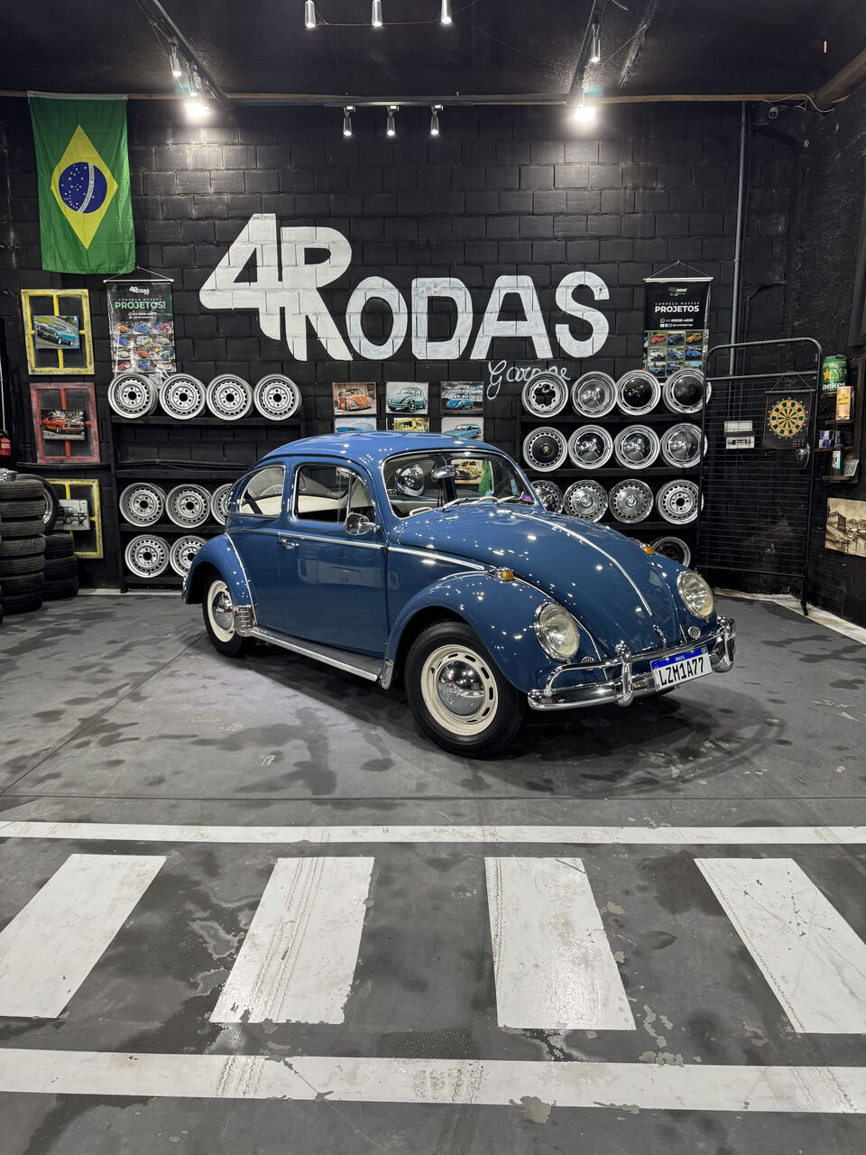 MegaRapidinha#1 – do PJ -  Fusca 1970 - Azul Cobalto