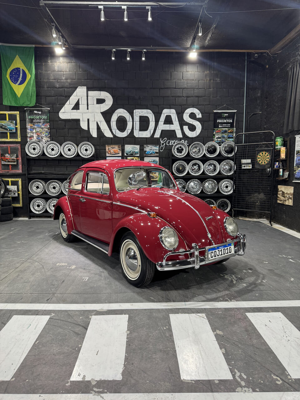 MegaRapidinha#1 – do PJ -  Fusca 1965 - Vermelho Vinho