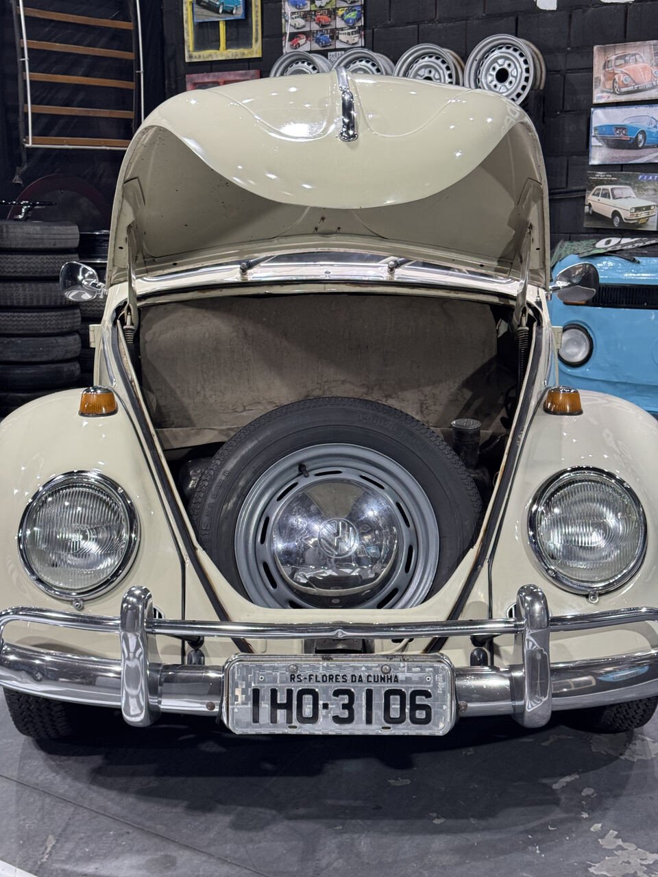 Projeto - VW Fusca 1968 - 1300cc - Branco Lótus + R$ 700,00 (Para auxiliar nas despesas de transporte) - miniatura 5