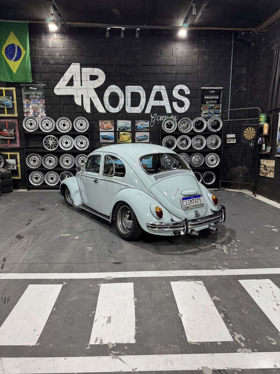 Projeto - VW Fusca 1972 - 1300cc (Kit 1500) - Azul Diamante + R$ 700,00 (Para auxiliar nas despesas de transporte) - miniatura 2