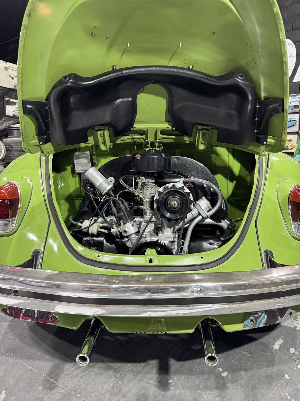Projeto - VW Fusca 1972 - 1500cc - Verde Guarujá + R$ 700,00 (Para auxiliar nas despesas de transporte) - miniatura 4