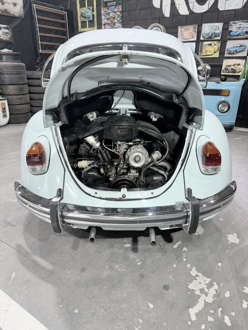 Projeto - VW Fusca 1971 - 1500cc - Azul Diamante + R$ 700,00 (Para auxiliar nas despesas de transporte) - miniatura 4