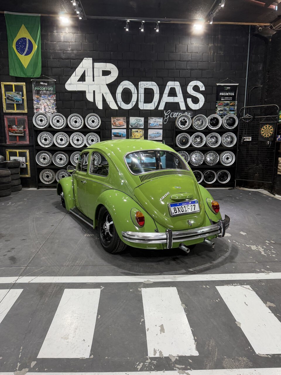 Projeto - VW Fusca 1972 - 1300cc - Verde Guarujá + R$ 700,00 (Para auxiliar nas despesas de transporte) - miniatura 2
